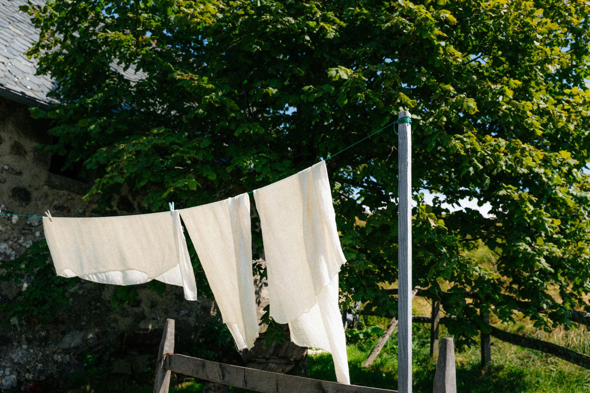 linge en lin lavé