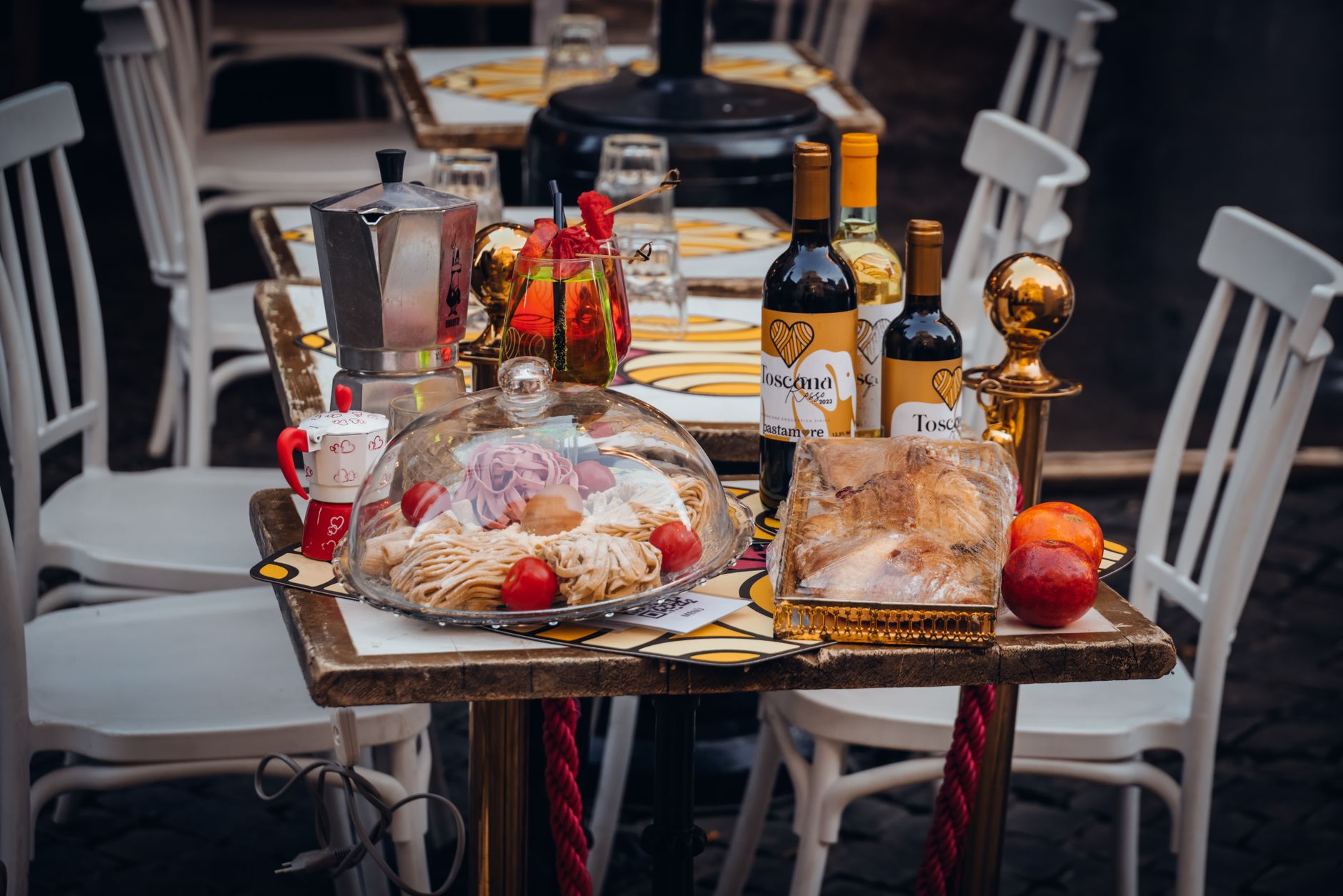 table café italien